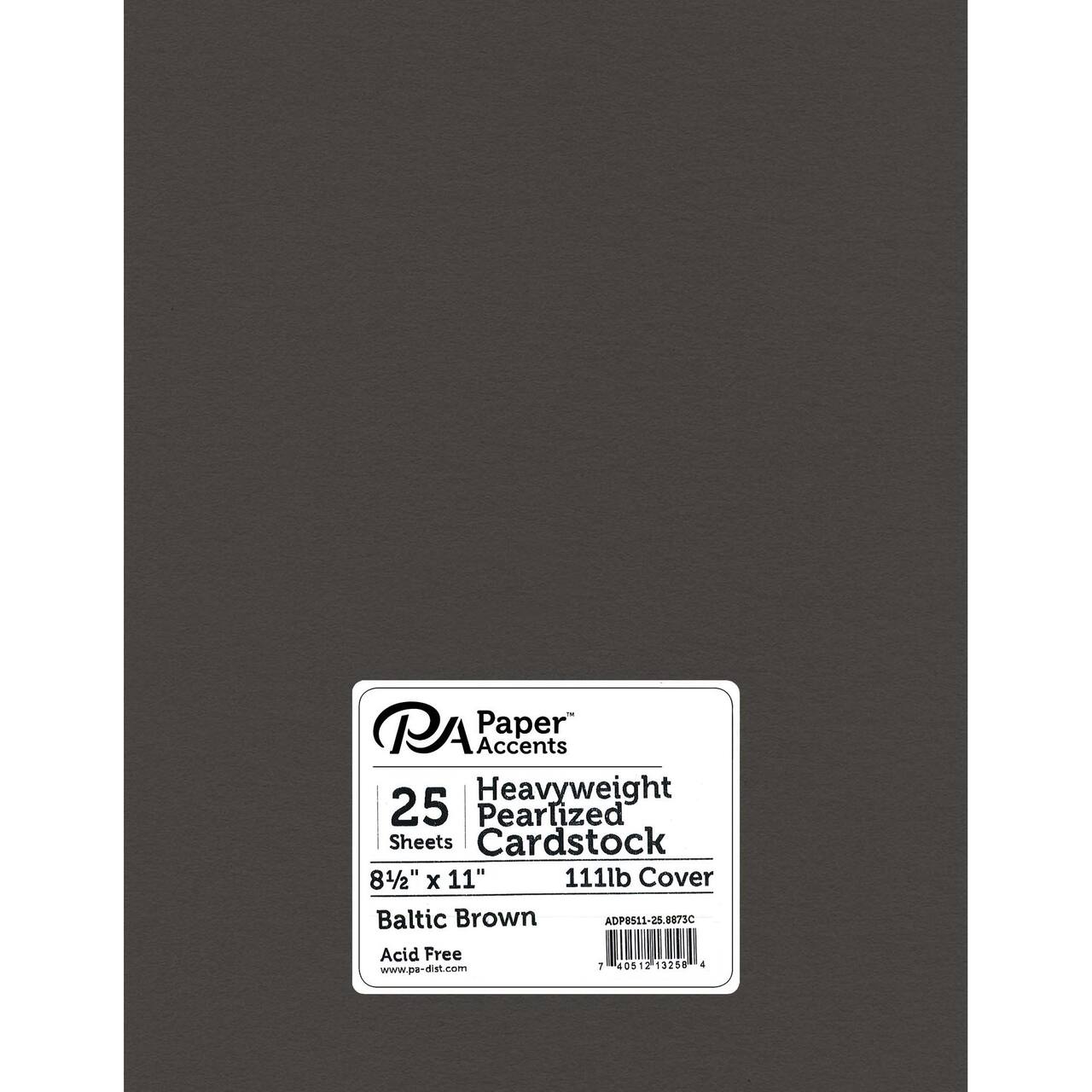 PA Paper™ Accents 8.5" x 11" Pearlized 111lb. Cardstock, 25 Sheets